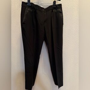 Dolce & Gabbana Elegant wool/silk Black Trousers